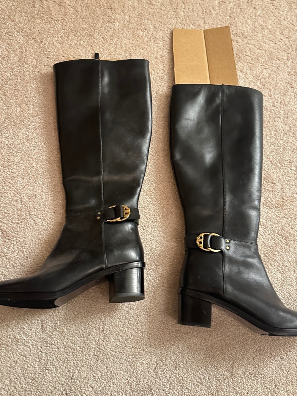 $850 NEW Tory Burch leather boots 7.5M